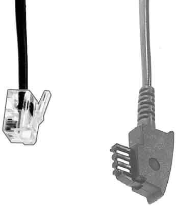 Image du produit E+P T 36. prise 1 : TAE, prise 2 : RJ-12 (6p4)