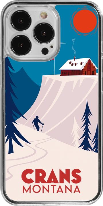 Actual product image PhoneLook Coque transparent Crans-Montana Cabane (Apple iPhone 13 Pro)