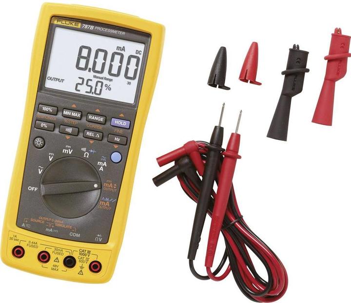 Produktbild Fluke Hand-Multimeter digital 787B K (CAT IV 600V, CAT III 1000V)