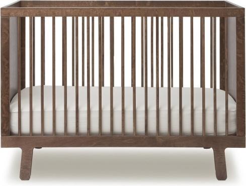 Actual product image Oeuf NYC baby cot Sparrow, walnut (140x70 cm) (140 x 70 cm)