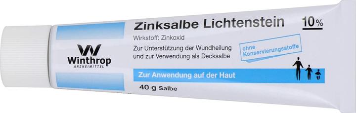 Actual product image Zentiva Zinc ointment Lichtenstein, 40 g ointment