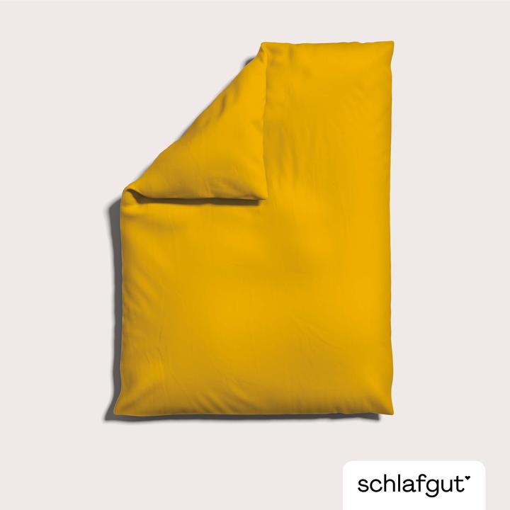 Actual product image schlafgut Woven Satin (Duvet cover, 155 x 220 cm)