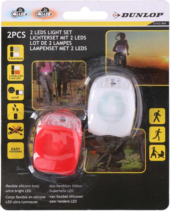 Actual product image Dunlop 2er Set LED Lichter (450 lm)