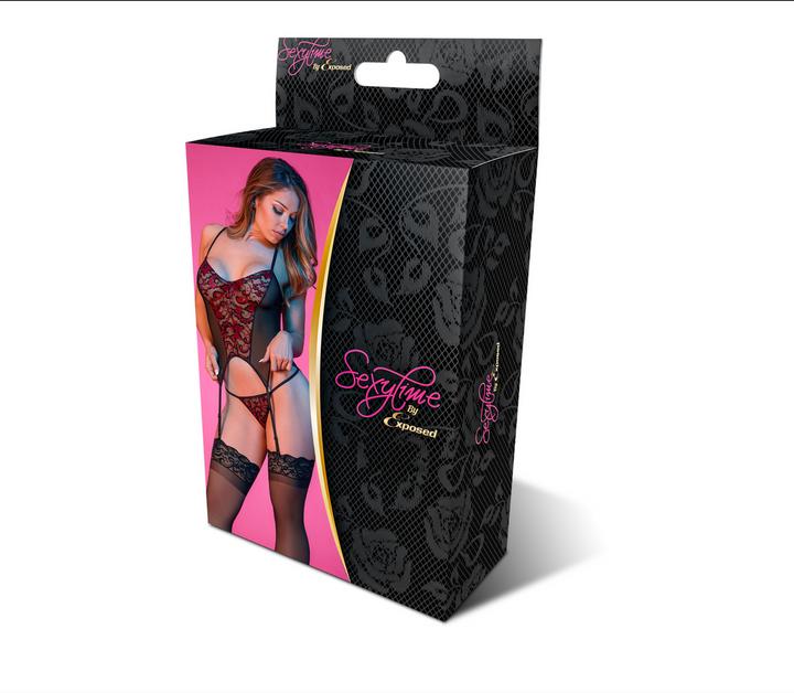 Actual product image Magic Silk Merry Widow & G-Set/X (XL)