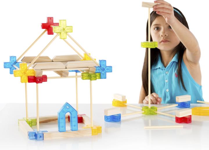 Actual product image Guidecraft Texo construction set