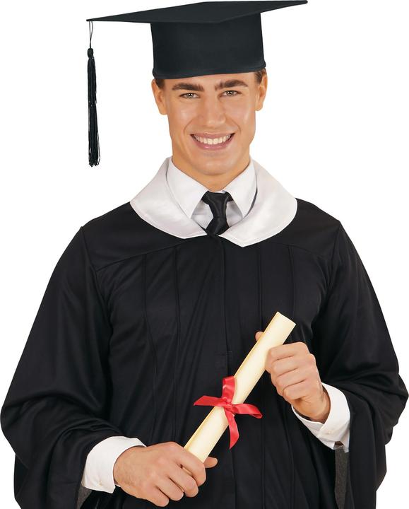 Actual product image Widmann Doctor hat black beret