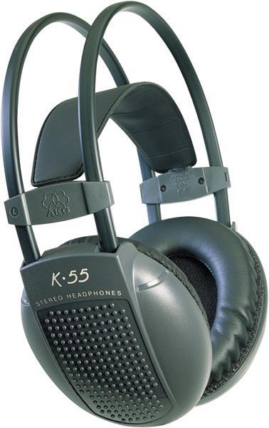 Produktbild AKG K 55 Stereo-Kopfhörer mit Turbo Bass (Kabelgebunden)