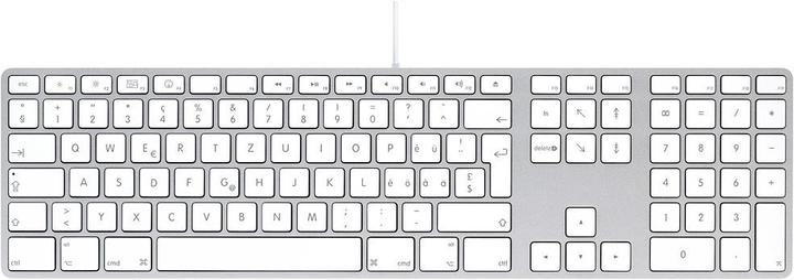 Image du produit Apple Clavier avec pavé numérique (CH, Filaire)