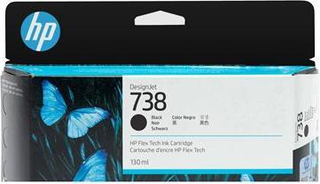 Produktbild HP 738 130-ml Black DesignJet Ink Cartridge (BK)