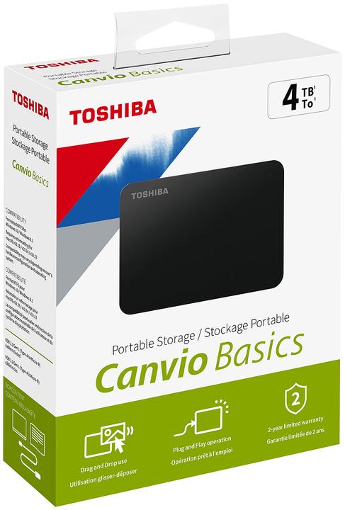Actual product image Toshiba Canvio Basics (4 TB)
