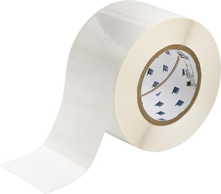 Immagine prodotto Brady THT-19-484-1, poliestere 25µ, bianco, 76,20 x 50,80 mm, adesivo estremamente forte (3000 E.)