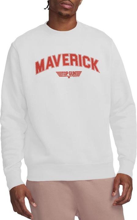Actual product image Top Gun Unisex Adult Maverick Varsity Sweatshirt (S)
