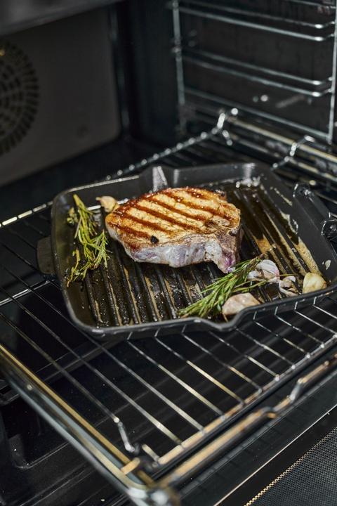 Actual product image Staub Grill pan (24 cm, Grill pan, Cast iron)