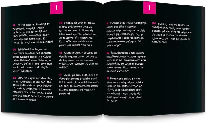 Image du produit tease & please Roulette sexuelle Amour & Mariage (Divers, Allemand, Espagnol, Français, Norvégien, Polonais, Néerlandais, Russe, Suédois, Italien, Anglais)