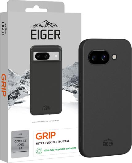 Actual product image Eiger flexibles TPU-Case Grip Case GRS black (Google Pixel 9a)