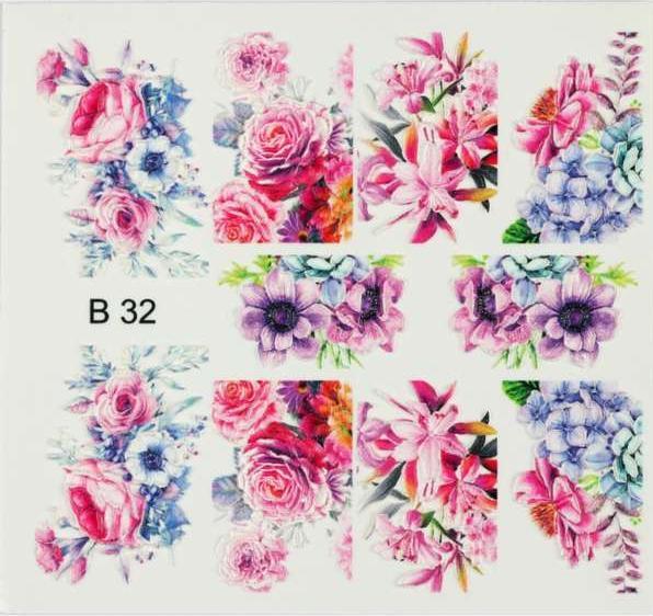 BrillBird Adesivo per unghie (B32) - 3D (Essiccatore smalto per unghie)