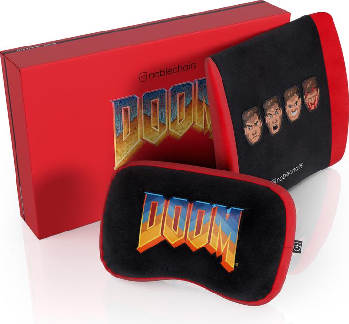 Actual product image noblechairs Memory foam cushion set - DOOM Retro Edition