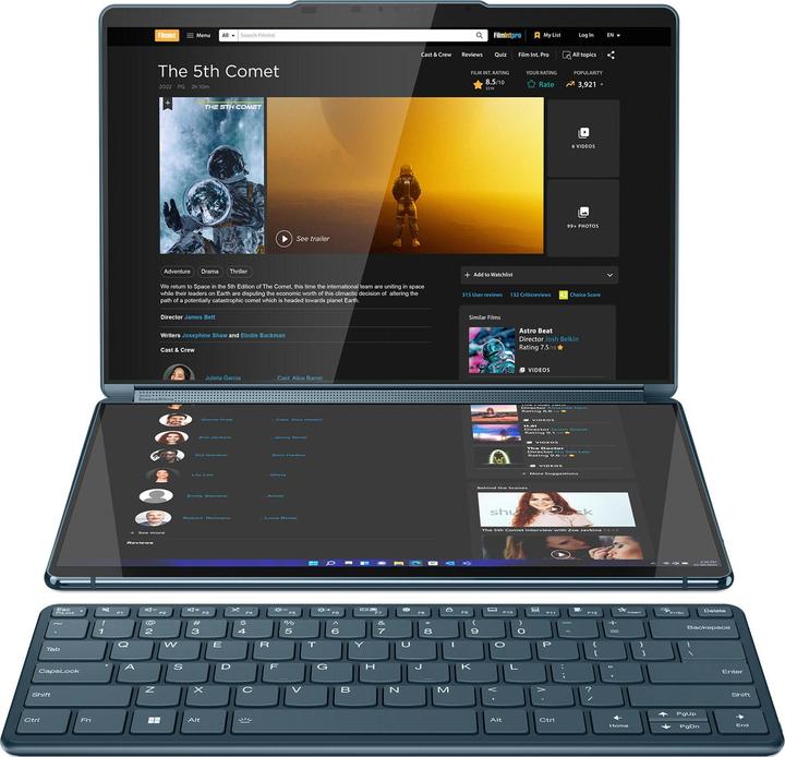 Produktbild Lenovo Yoga Book 9 (13.30", Intel Core i7-1355U, 16 GB, 1000 GB, CH)