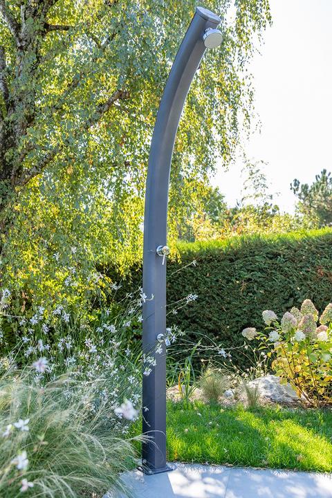 Arkema Design Aluminium Solardusche 25L Jolly A520 antrazit