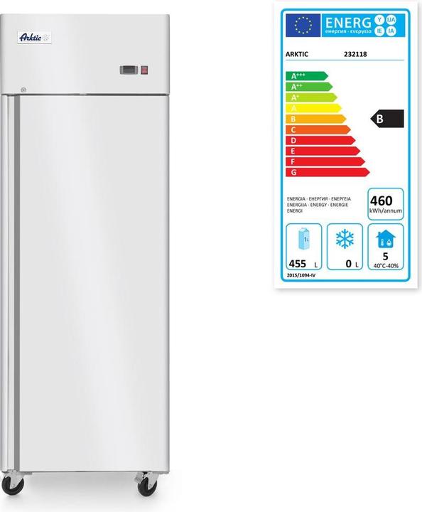 Energy Label Hendi Refrigerator Profi Line (670 l)