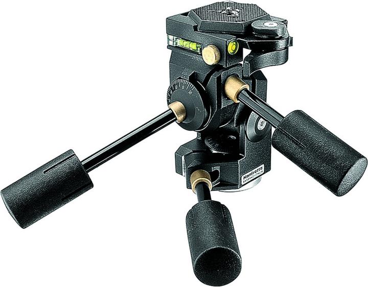 Manfrotto 229, 3-way head incl. quick release plate (3-way Panhead)