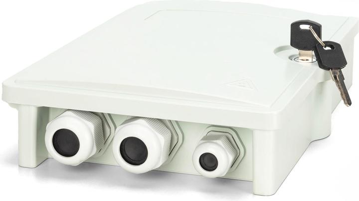 Image du produit Digitus Boîtier de distribution FTTH, monomode, LC-APC Raccords pré-connectés, pigtails