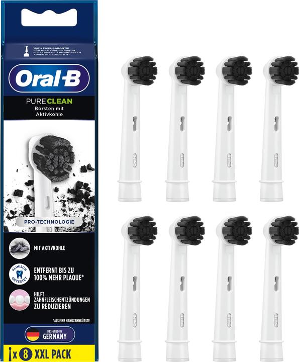 Produktbild Oral-B Pure Clean Aktivkohle (8 x)