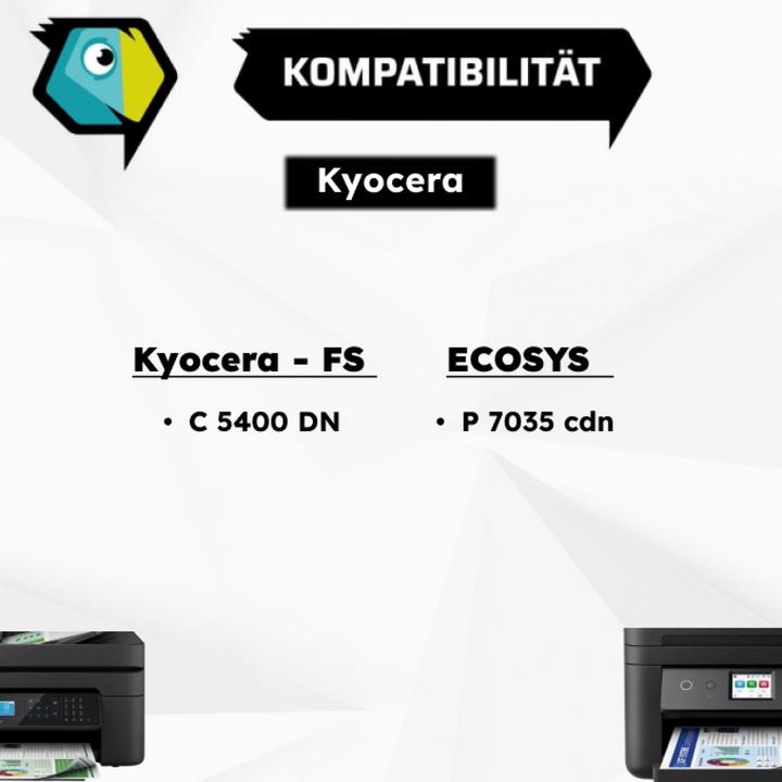 Actual product image Inkadoo Toner compatible with Kyocera/Mita 1T02HGAEU0 / TK-570Y toner, yellow Yellow (Y)