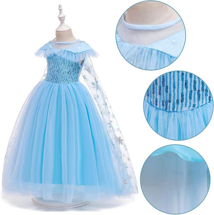 Actual product image Lobty ELSA princess dress (120 B)