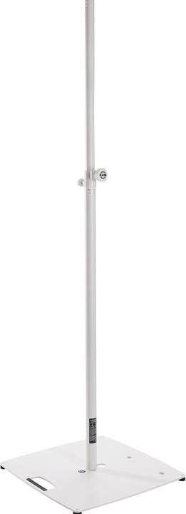 Image du produit K&M K & M 24654 Leuchten/Boxenstativ Pro wei (1 pièce, Support, Réglable en hauteur)