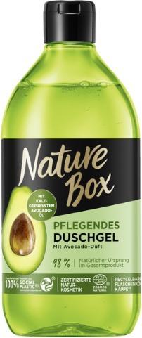 Actual product image Nature Box avocado, shower gel, 385 ml (385 ml)