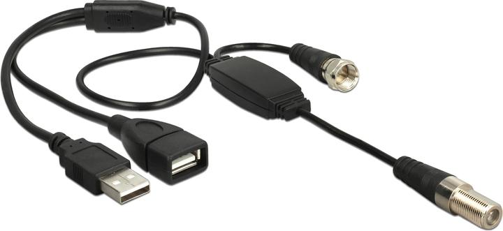 Image du produit Delock Amplification DAB+ avec connecteur F (Câble d'antenne)