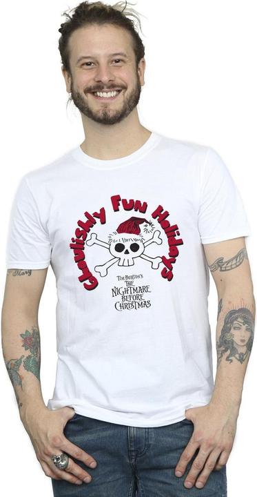 Produktbild Disney The Nightmare Before Christmas Ghouishly Fun Holidays TShirt (4XL)
