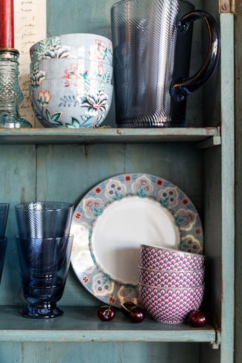 Actual product image PIP Studio Flower Festival Mug Light Blue 145ml Set2 (145 ml, 1 x)