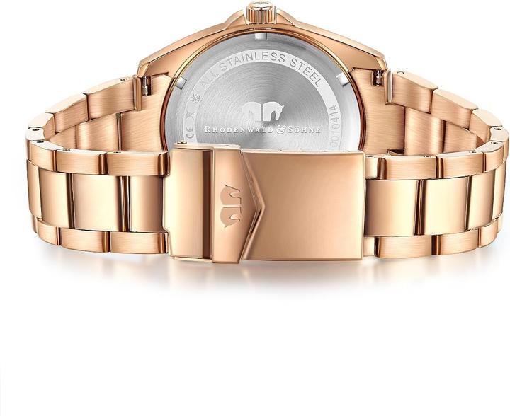 Image du produit Montre à quartz femme Majestia en acier inoxydable or rose - 32442 (Montre analogique, 37.50 mm)