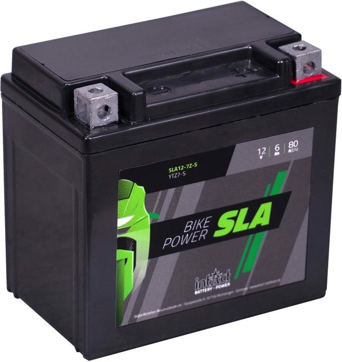 Image du produit Intact SLA12-7Z-S Bike-Power SLA 6Ah Batterie moto (DIN 50616) YTZ7-S, YTZ7S, TTZ7S-BS (12 V, 6 Ah, 80 A)