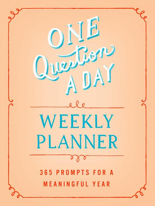 Image du produit One Question a Day Weekly Planner (Anglais, Aimee Chase, 2024)