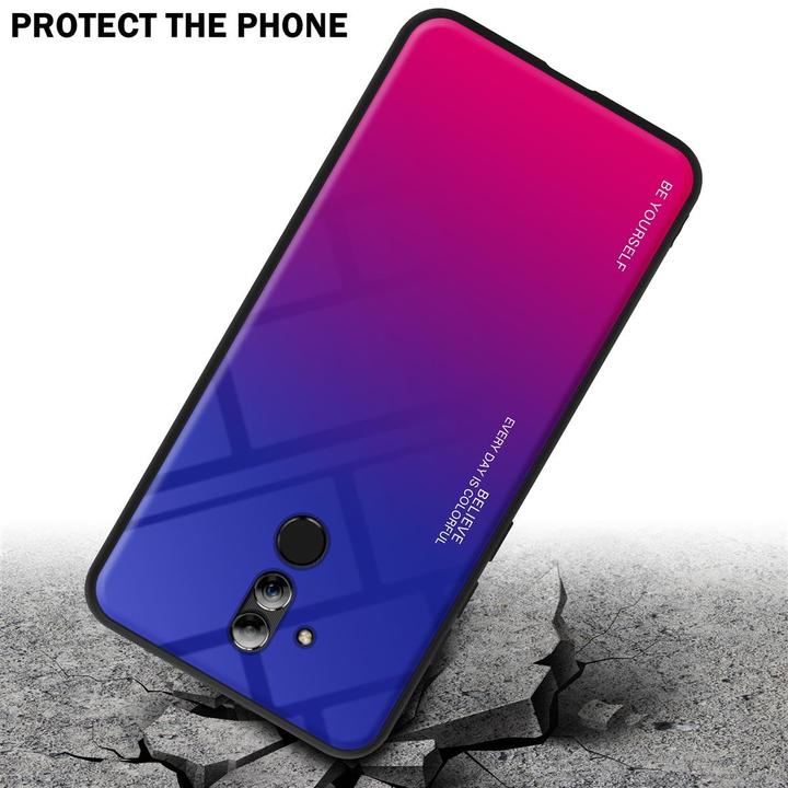 Produktbild Cadorabo TPU 2 Farben Glas Cover (Huawei Mate 20 Lite)