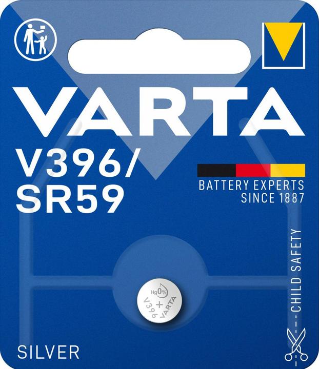 Actual product image Varta Button cell watch battery V396/SR59 1 piece, battery type (1 pcs., SR60, 32 mAh)