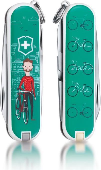 Actual product image Victorinox Classic "Ride your Bike"