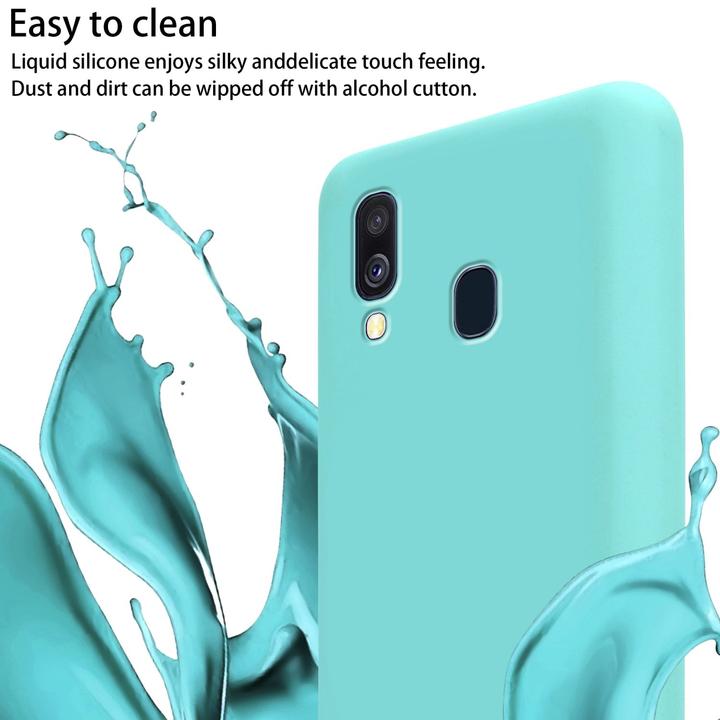 Produktbild Cadorabo TPU Cover Handy Kette Liquid (Samsung Galaxy A40)