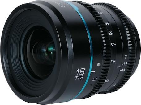 Image du produit Sirui Nightwalker 16mm T1.2 S35 Manual Focus Cine Lens (Monture C, APS-C / DX)