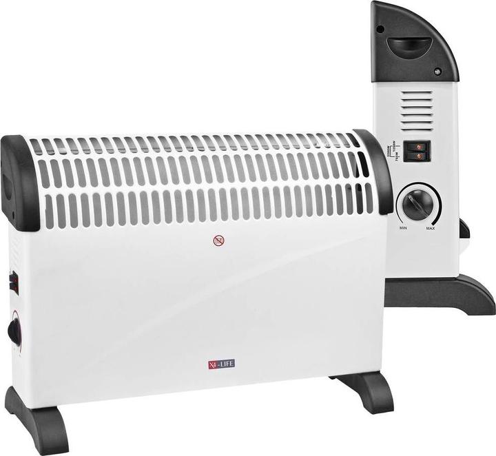 Image du produit X4 LIFE 702010 Convecteur 25m² 2000W noir/blanc (2000 W)