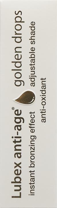 Image du produit Lubex anti-age golden drops Tb 30 ml (Mousse autobronzante, 30 ml)