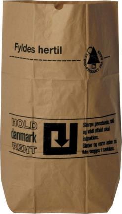 Produktbild Antalis Abfallsäcke Papier 70x95x25cm 1-lagig nassfest braun 4pcs/pk (4 x, 0.25 l)