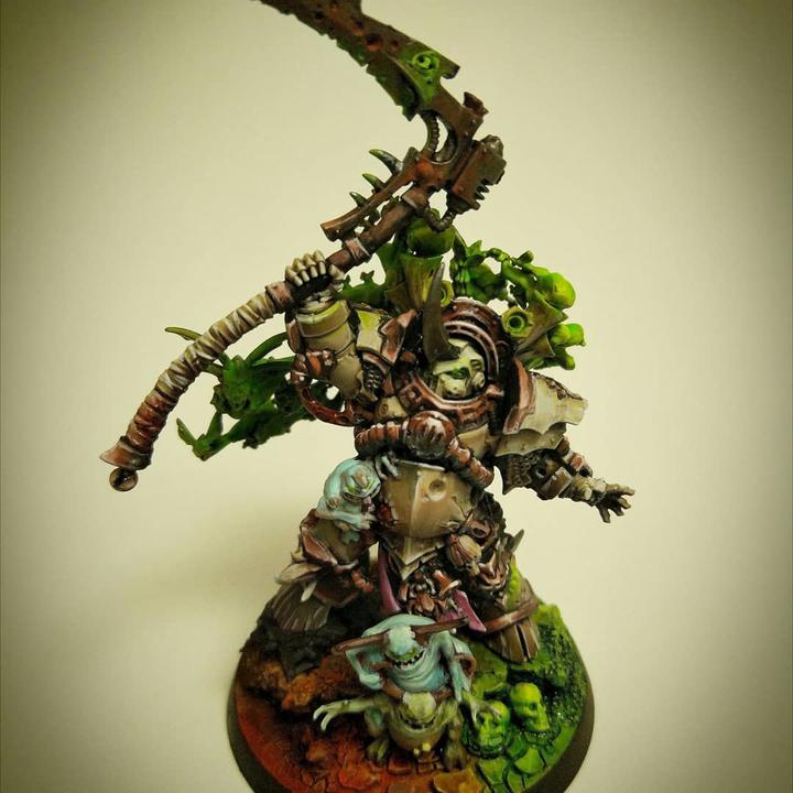 Actual product image Games Workshop Warhammer 40k - Death Guard Typhus : Typhus - Héraut du Dieu de la Peste (Plastic)