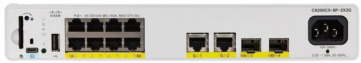 Cisco Switch compatto Catalyst 9000 8 p (8 Porti)