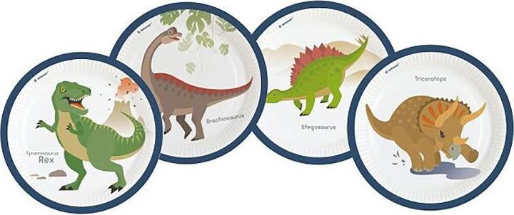 Image du produit Riethmüller 8 Assiettes Happy Dinosaur 23cm (8 x)