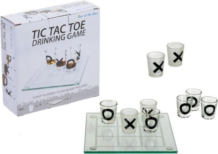 Image du produit Out of the blue Mini - Jeu de boisson Tic Tac Toe