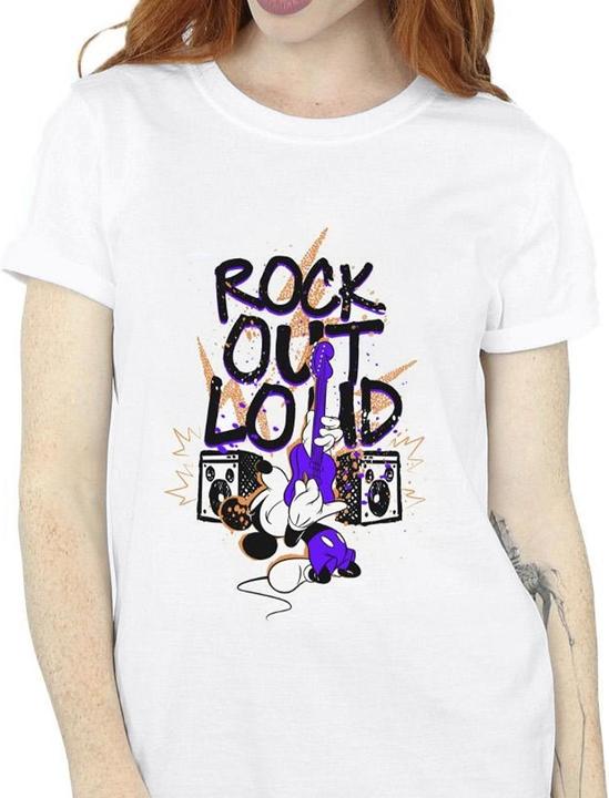 Immagine prodotto Disney Mickey Mouse Rock Out Loud Maglietta Ampia Donna (4XL)